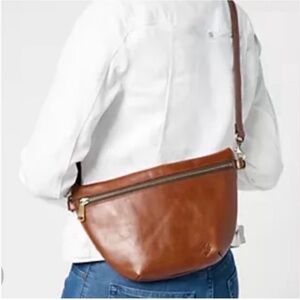 Patricia Nash Brown Leather Crossbody Bag, great for traveling
